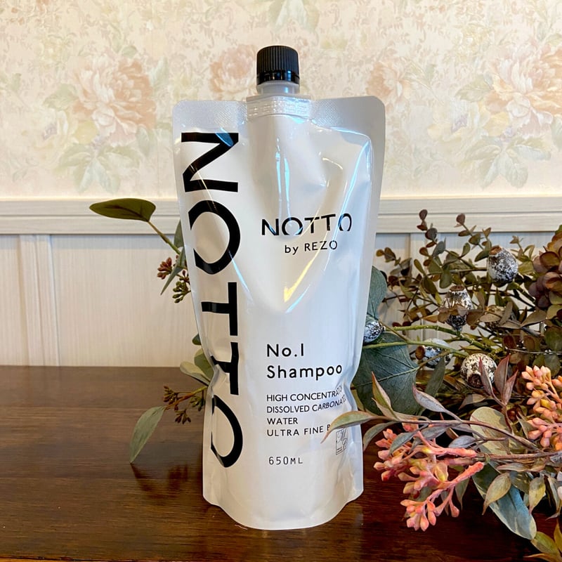 ノットシャンプー 650ml NOTTO ノットシャンプー UFB高濃度溶解炭酸 詰