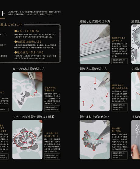『立体切り絵作家SouMaのジュエリー＆アクセサリー図案集』SouMa