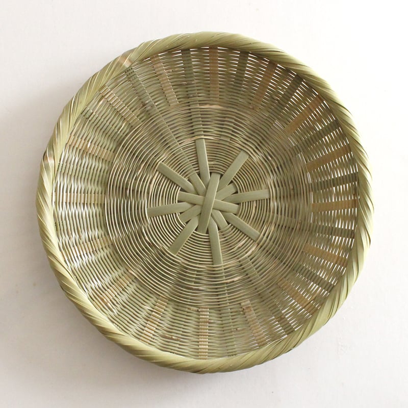 十代田千暁さんの 蕎麦ざる 大24cm/中21cm | だいどこ道具ツチキリ