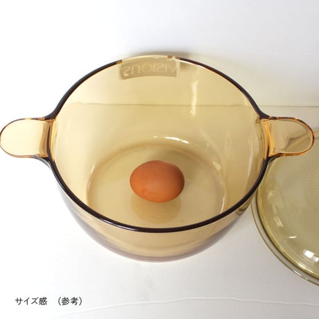 VISION_ガラス両手鍋　クックポット2.5L