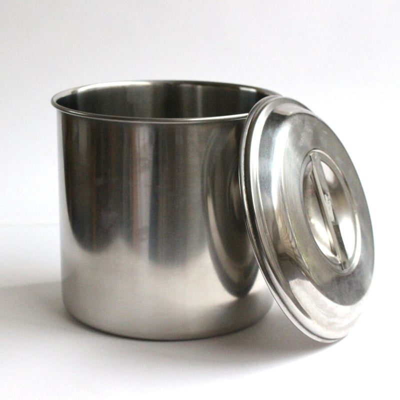 【ステンレス製】 キッチンポット7個セット　業務用 ステンレス製】 キッチンポット7個セット 業務用 ステンレス深型