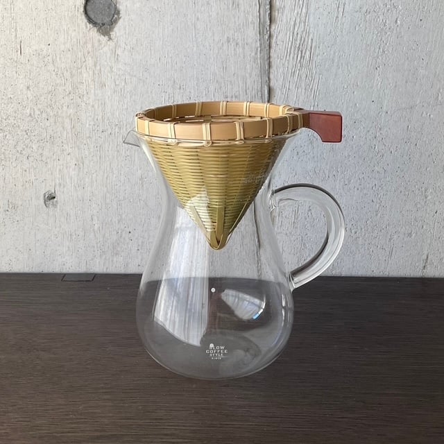 竹のコーヒードリッパー（大）+ カラフェ4cup/600ml | だいどこ道具