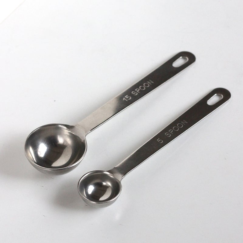 極厚計量スプーン 小さじ／大さじ | だいどこ道具ツチキリ