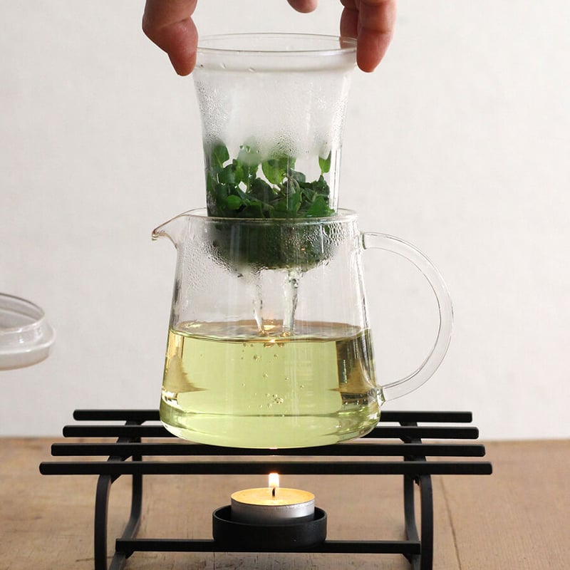 癒しの光 - 多機能＆美しいティーウォーマー キャンドル式 ポット