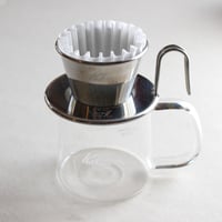 カリタ 1~2杯用ドリッパー、400ccガラスサーバー　セット