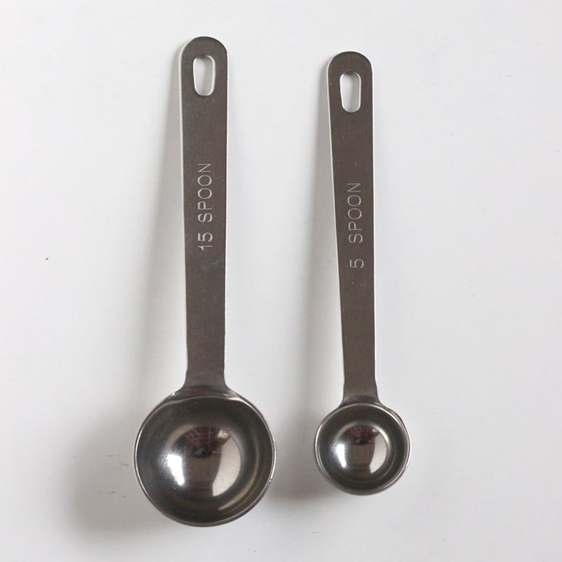 極厚計量スプーン 小さじ／大さじ | だいどこ道具ツチキリ