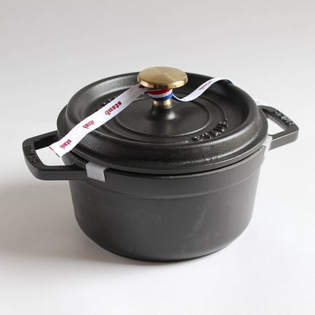 STAUB ストウブ ピコ ココット ラウンド 16cm BK