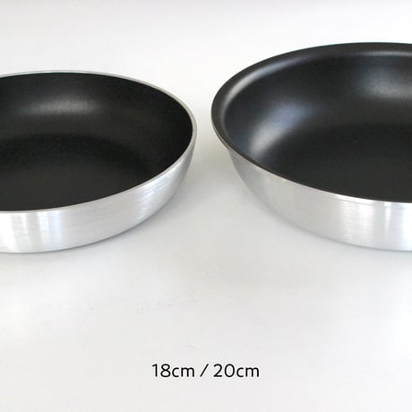 IH対応フライパン20cm/18cm　フッ素コーティング