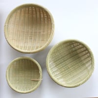 丸笊　大 10寸／中 9寸／小 7寸