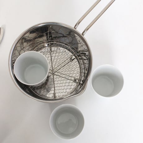だしとり鍋で茶碗蒸し　セット