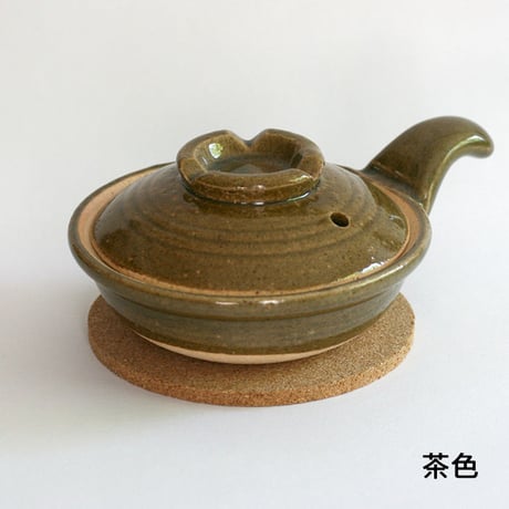 ひとり用 目玉焼き土鍋(コルクコースター付き)