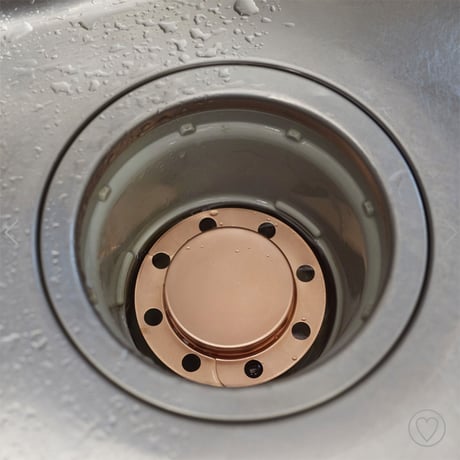 銅の排水溝トラップ