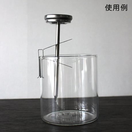 角度・高さを調節できる温度計