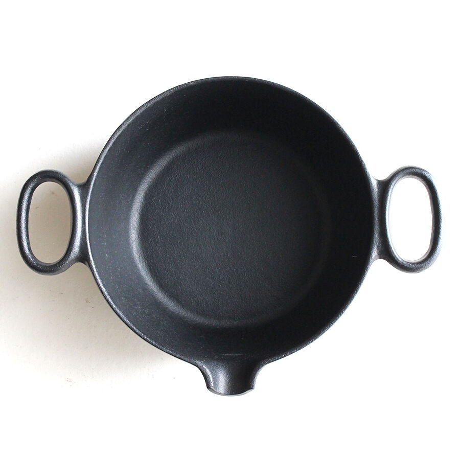 南部鉄器の揚げ鍋と揚げ網のセット | だいどこ道具ツチキリ