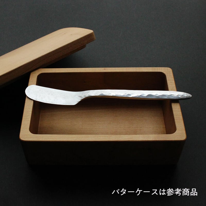 笹倉岳さんのアルミバターナイフ | だいどこ道具ツチキリ