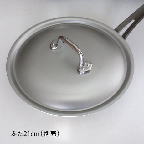日本製フッ素樹脂加工　アルミフライパン（大24cm）（小21cm）