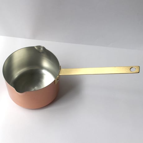 保堂　銅製メジャーリングミルクパンL