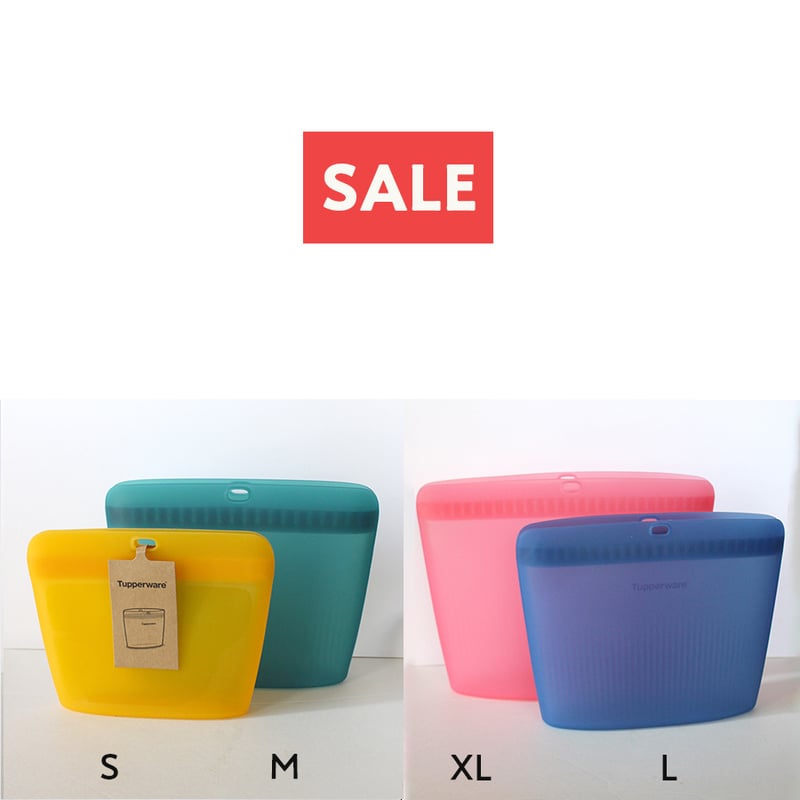 SALE タッパーウェア・シリコンバッグ 4種 | だいどこ道具ツチキリ