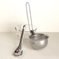 パンチング味噌こし（ガラスボウル）セット