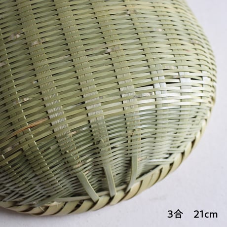 米とぎ笊（ザル）3~5合 24cm／2~3合 21cm