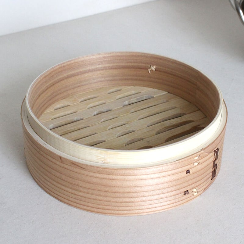 IH対応セイロ用鍋21cmと杉中華セイロ21cm | だいどこ道具ツチキリ