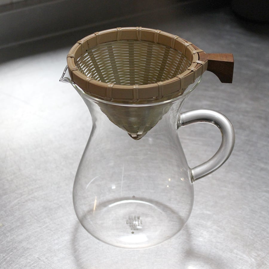 竹のコーヒードリッパー（大）+ カラフェ4cup/600ml | だいどこ道具