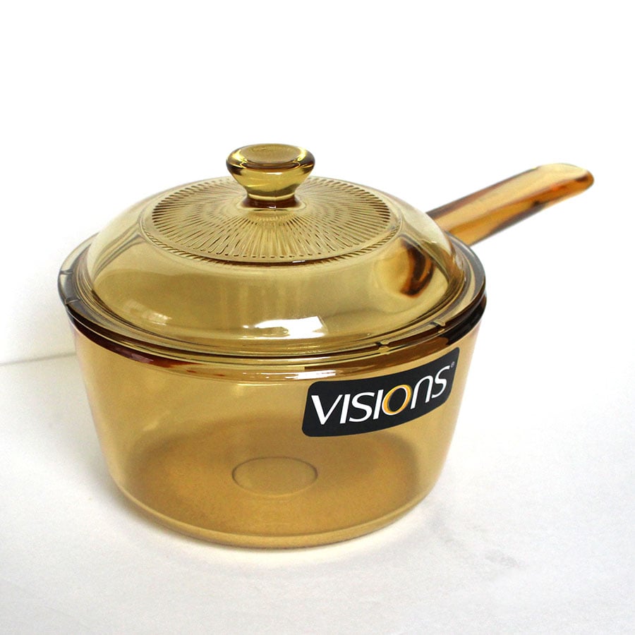 VISION_ガラス片手鍋 ソースパン1.0L | だいどこ道具ツチキリ