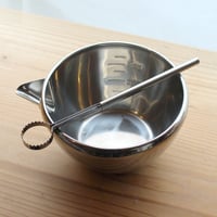 片口玉子溶きセット（片口ボウル＋玉子溶き棒）