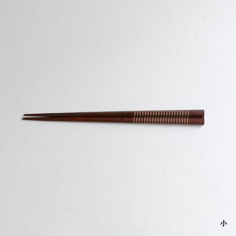唐木箸　八角糸巻箸 （大）23.5cm ／（中）20.5cm