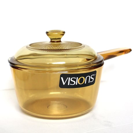 VISION_ガラス片手鍋　ソースパン1.0L