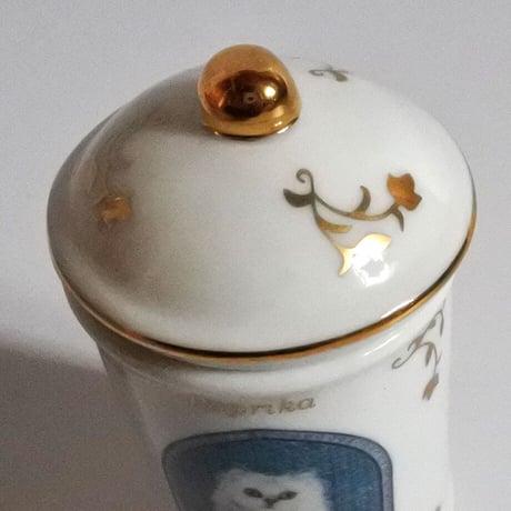 MM347C　ヴィンテージLenox “Cats of Distinction”スパイスジャー/パプリカ