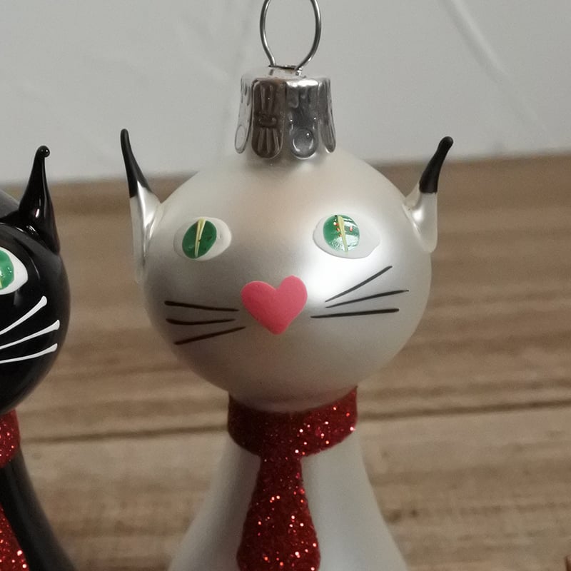 ねこ　オーナメント Shengxuan 招き猫オーナメント - 中国風セラミック貯金箱