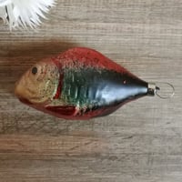 MM391 vintageチェコ魚オーナメント