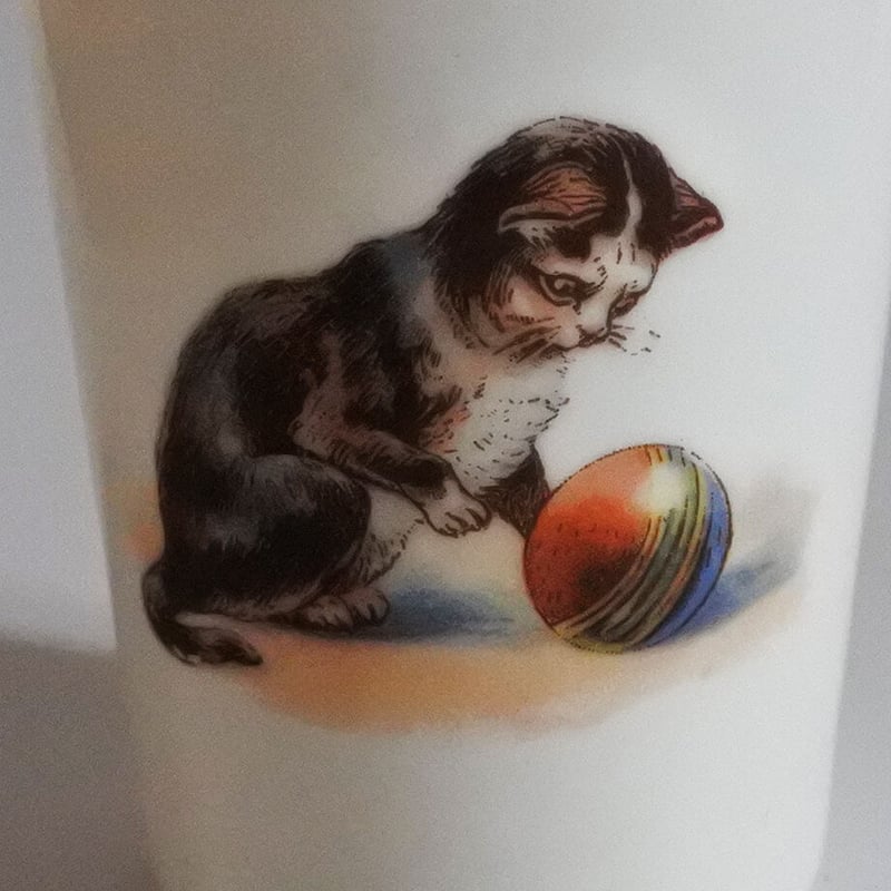 ビンテージ☆子猫の絵50s60s70sbigeye 【公式通販】