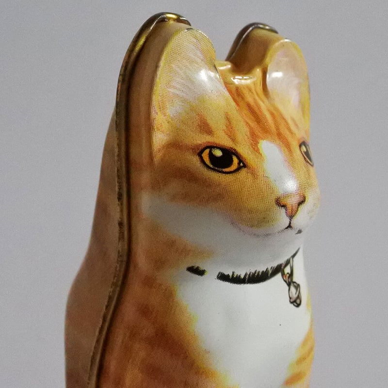 【希少＊限定品】ティファニー キャット キャンドル 猫 置物 ヴィンテージ Tiffany & Co. - 正規 ティファニー wisteria アンティークキャット