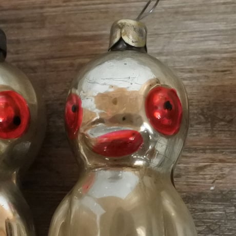 MM265 vintageウクライナ　ペンギンオーナメント