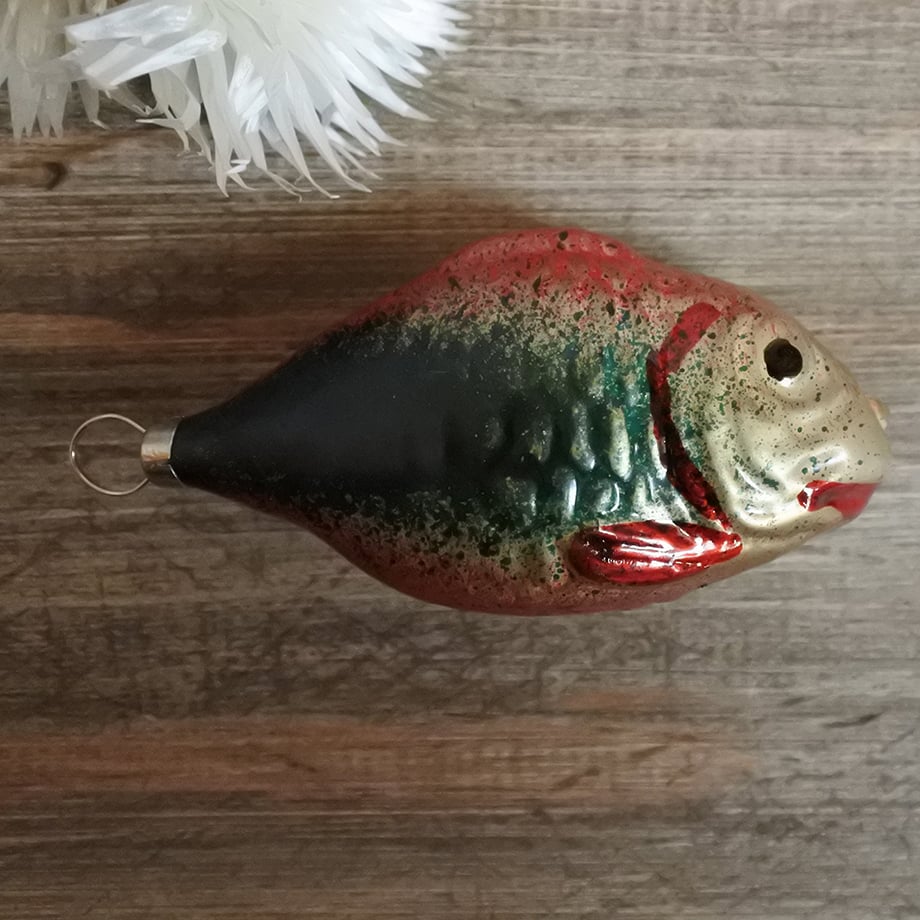 MM391 vintageチェコ魚オーナメント | Mur-Mur