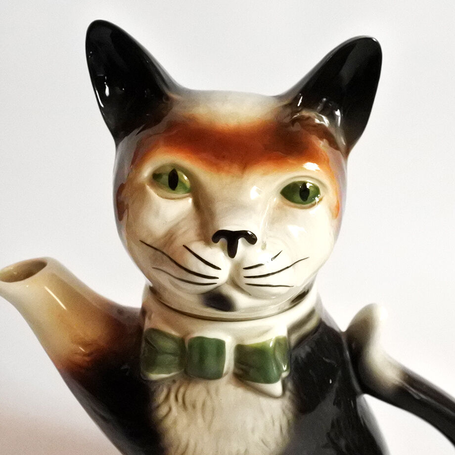MM142 Tony Wood Teapot （三毛猫） | Mur-Mur
