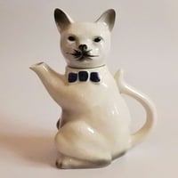 MM074 Tony Wood Teapot（黒猫シロタイ）3 | Mur-Mur
