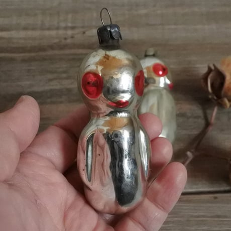 MM265 vintageウクライナ　ペンギンオーナメント