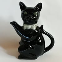 MM074　Tony Wood Teapot（黒猫シロタイ）3