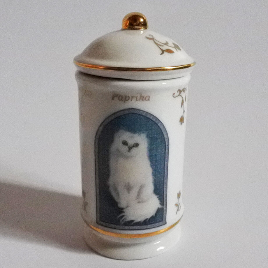 MM347C ヴィンテージLenox “Cats of Distinction”スパイスジャー