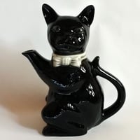 MM073　Tony Wood Teapot（黒猫シロタイ）２