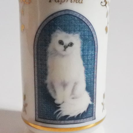 MM347C　ヴィンテージLenox “Cats of Distinction”スパイスジャー/パプリカ