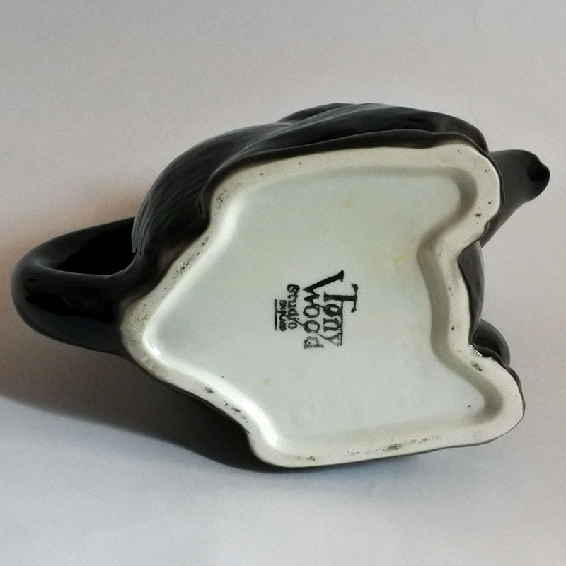 MM074 Tony Wood Teapot（黒猫シロタイ）3 | Mur-Mur