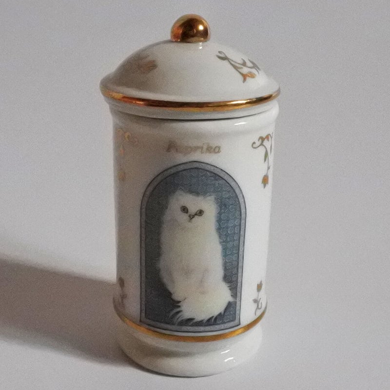 MM347C ヴィンテージLenox “Cats of Distinction”スパイスジャー