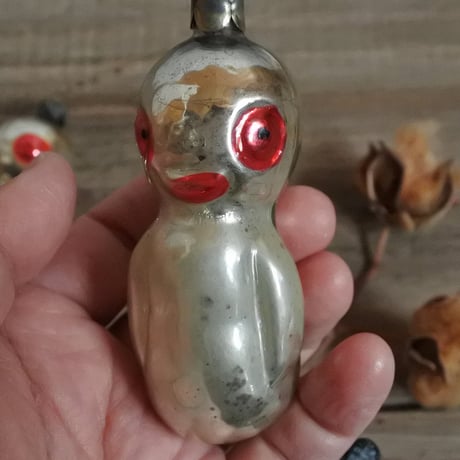 MM265 vintageウクライナ　ペンギンオーナメント