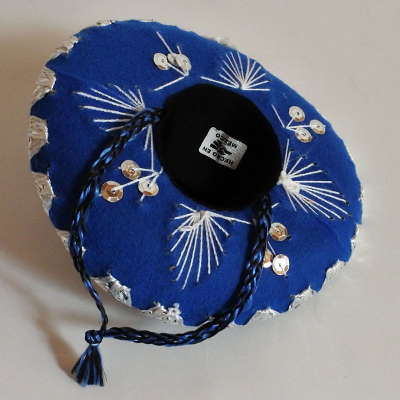 MM059-1B メキシコソンブレロ（単色・ネイビー/ダークブルー） | Mur-Mur