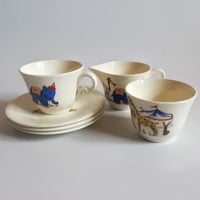 MM595　vintage Edwin Knowles　サーカス　キッズセット