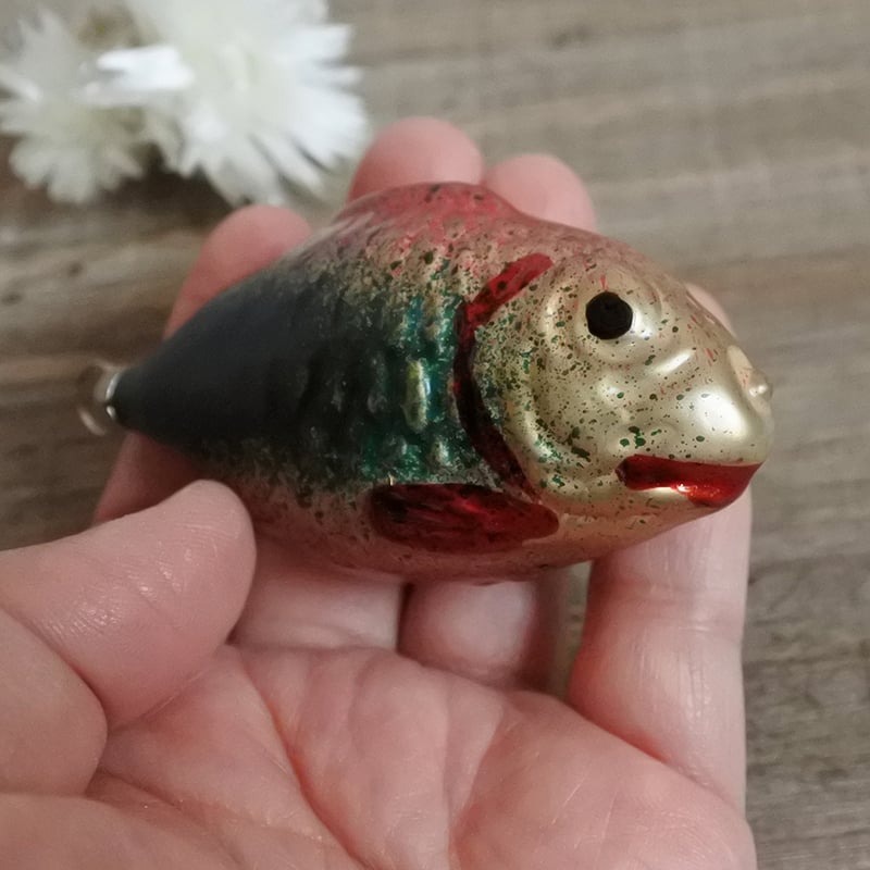 MM391 vintageチェコ魚オーナメント | Mur-Mur